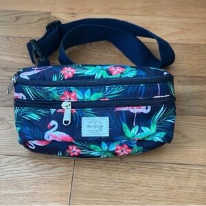 NWOT HOT Style Fanny Pack flamingoes  Waist Bag for women